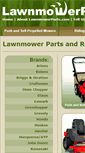 Mobile Screenshot of lawnmowerparts.com